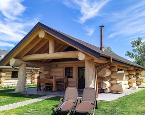 Exterior - Log Cabins Naturstamm Ferienhaus Tollensesee 10 - Feriendorf Tollensesee (Gross Nemerow OT Tollenseheim)