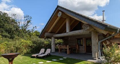 Log Cabins Naturstamm Ferienhaus Tollensesee 10 - Feriendorf Tollensesee