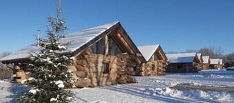 Log Cabins Naturstammhaus Usedom 18 - Feriendorf Tollensesee