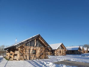 Exterior - Log Cabins Naturstammhaus Usedom 18 - Feriendorf Tollensesee (Gross Nemerow OT Tollenseheim)