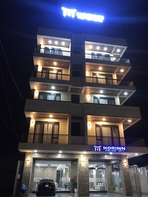 Fassade der Unterkunft