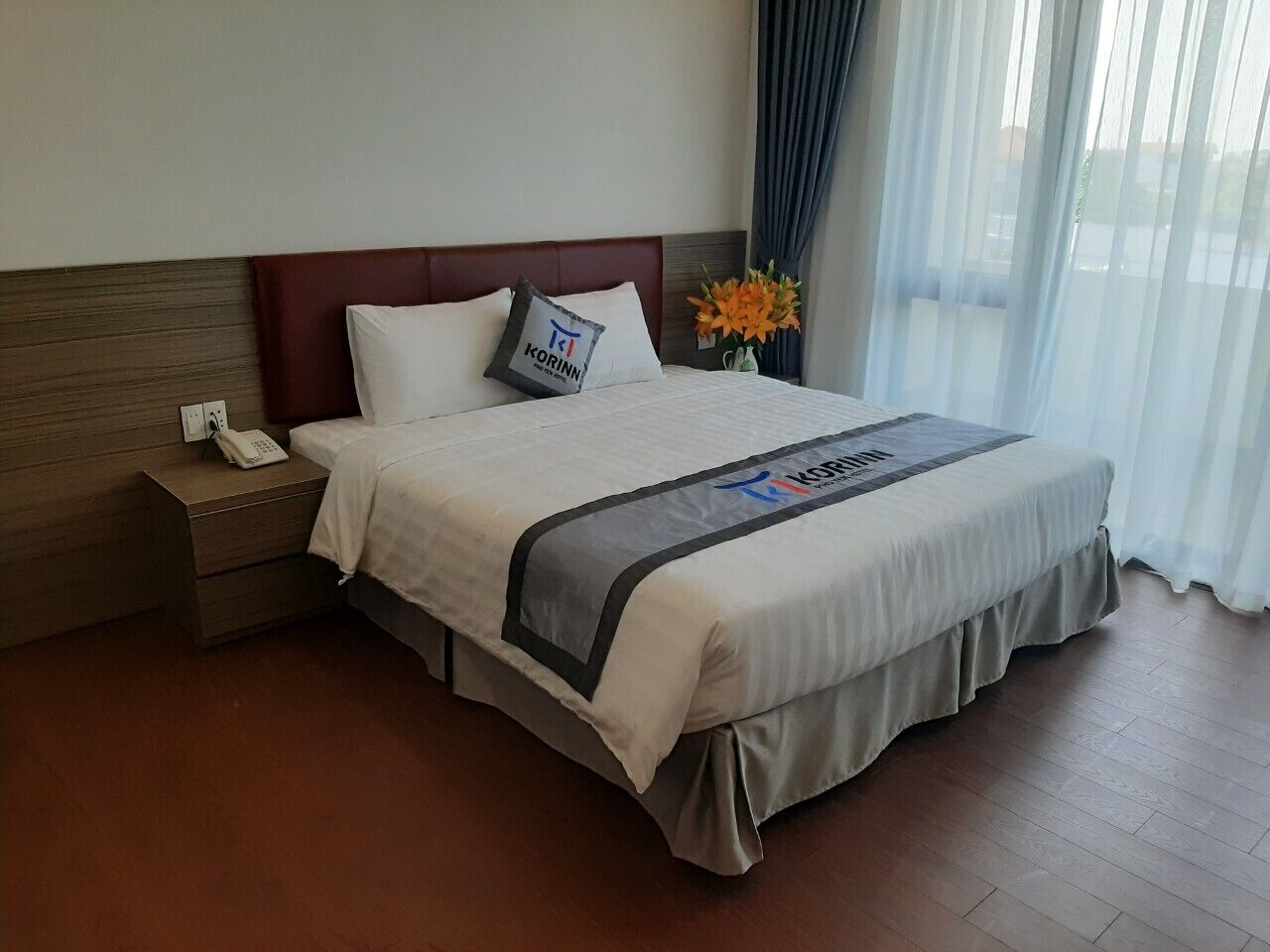 Superior tweepersoonskamer | Verduisterende gordijnen, gratis wifi, beddengoed