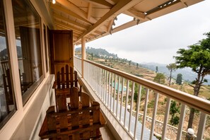 Balcony view - The Alpine Chalet Resort (Dhari)