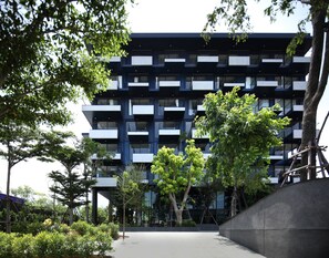 Façade de l’hébergement