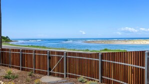 在海滩