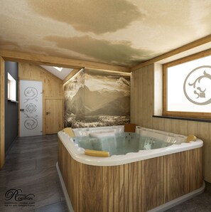 Indoor spa tub - Willa Dziubas (Poronin)