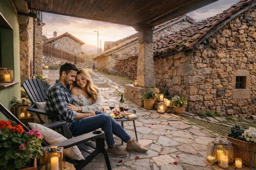 La Congosta - Jacuzzi, fireplace and mountain in Asturias