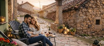 La Congosta - Jacuzzi, fireplace and mountain in Asturias