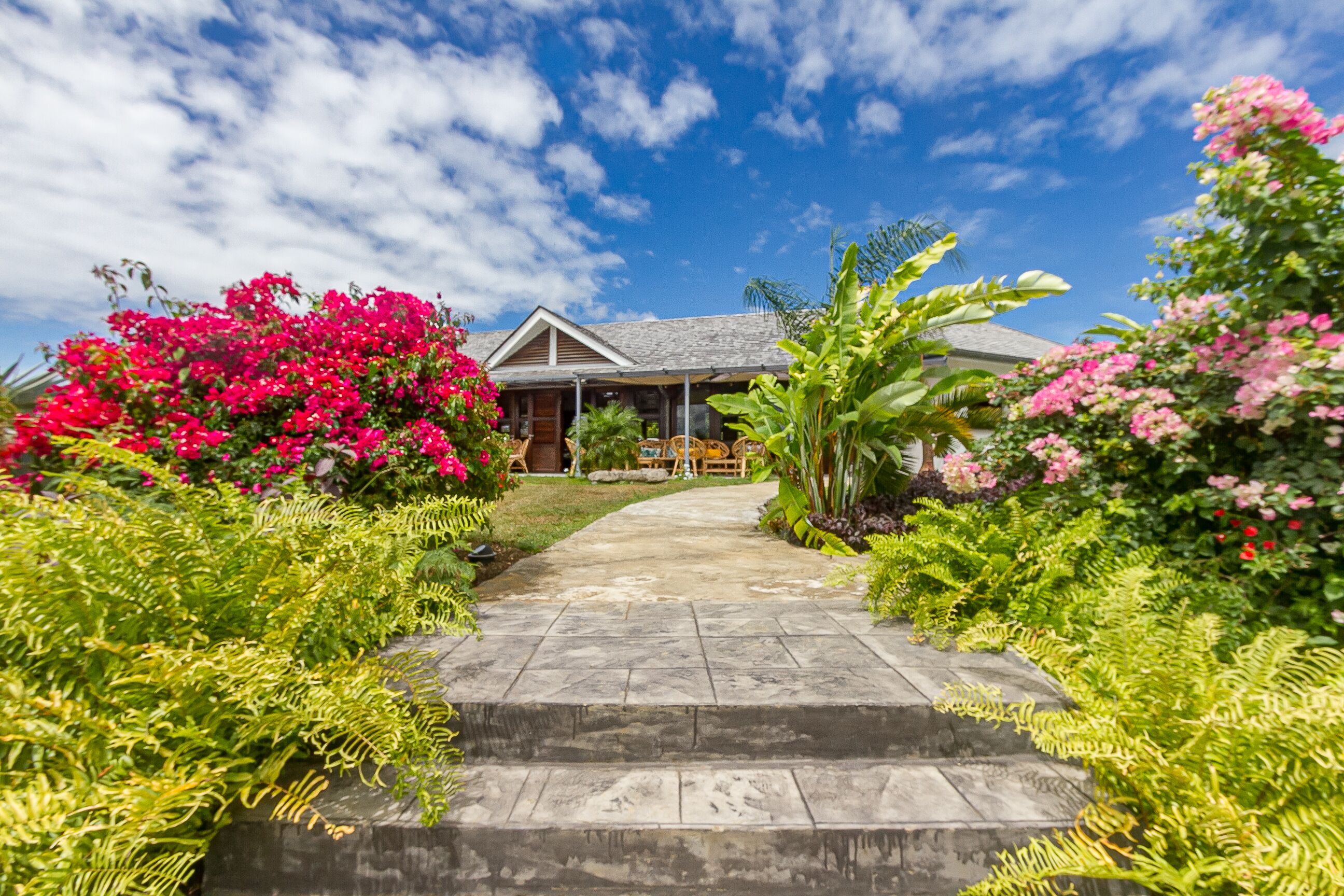 Façade de l’hébergement