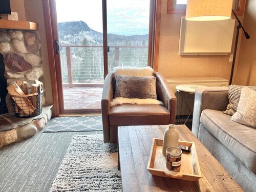 Ski-In/Ski-Out 1BR+Loft | Moose Mtn Views | Pool