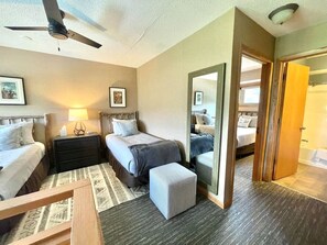 2 Schlafzimmer, Schreibtisch, kostenloses WLAN, Bettwäsche