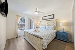 2 habitaciones, tabla de planchar con plancha, cuna de viaje y wifi 