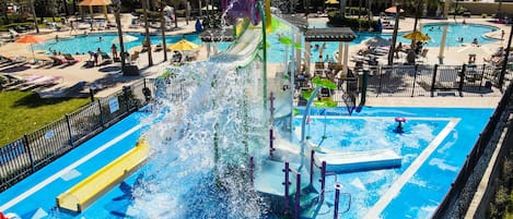 Udendørs pool, opvarmet pool