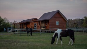 Exterior - Kara Creek Ranch - Double Bed Cabin with Kitchen #7 (Sundance)