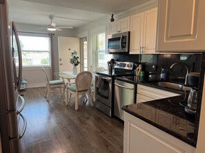 Fridge, microwave, oven, stovetop - Marco Island Waterfront Condo  (Marco Island)