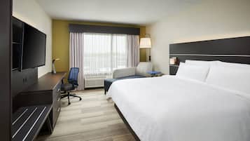 Individually decorated, individually furnished, desk, laptop workspace