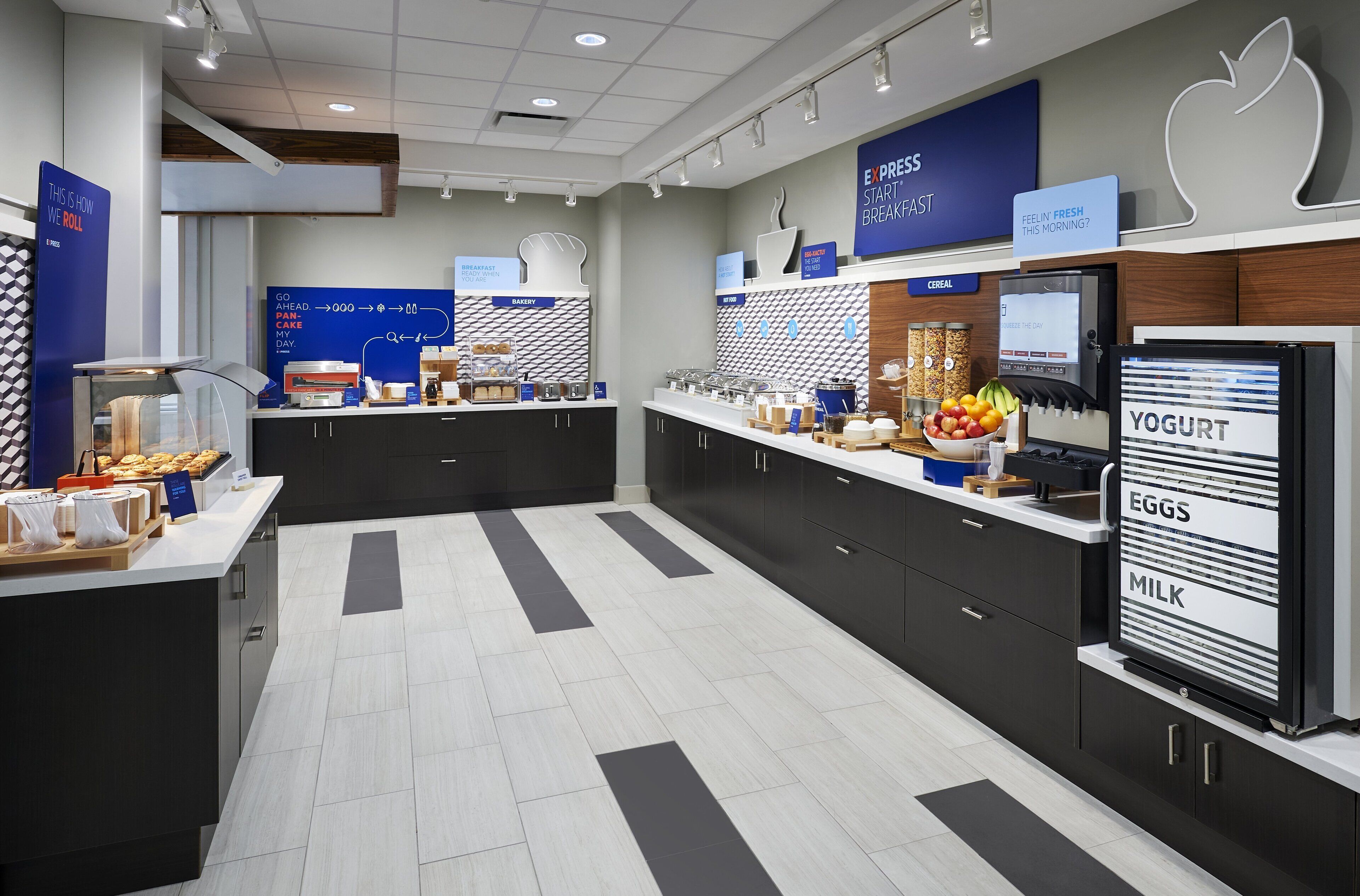 Frokostbuffé er inkludert hver dag