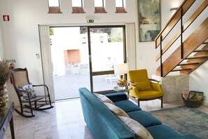 Sala de estar en el lobby