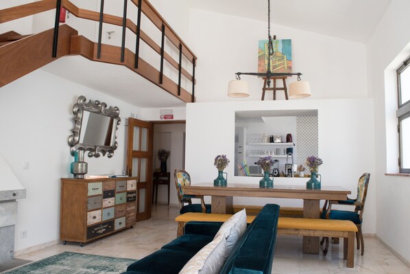 Sala de estar en el lobby