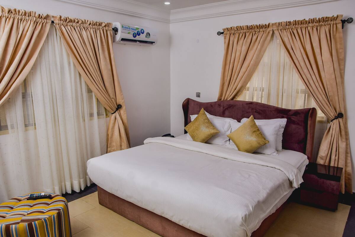 Chambre Double Deluxe | 1 chambre, bureau, Wi-Fi gratuit, draps fournis