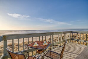 Balcony - Whale Watcher Condo #2 (Rockaway Beach)