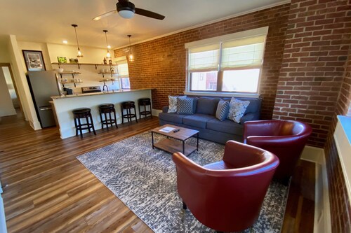 Main Street Retreats 102 - Brand New Downtown Apt. 102