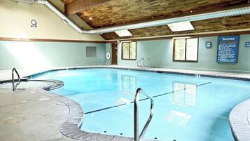 Indoor pool, a heated pool