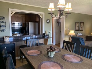 Condo, Multiple Beds (425) | Private kitchen | Fridge, microwave, stovetop, dishwasher - Sugar Ski & Country Club Unit 425 Silver (Banner Elk)