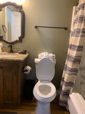 Condo, Multiple Beds (425) | Bathroom | Hair dryer, towels - Sugar Ski & Country Club Unit 425 Silver (Banner Elk)