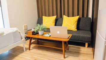 Standard Double Room, 1 Double Bed with Sofa bed | Desk, laptop workspace, free WiFi, bed sheets