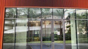 Entrée de l’hébergement