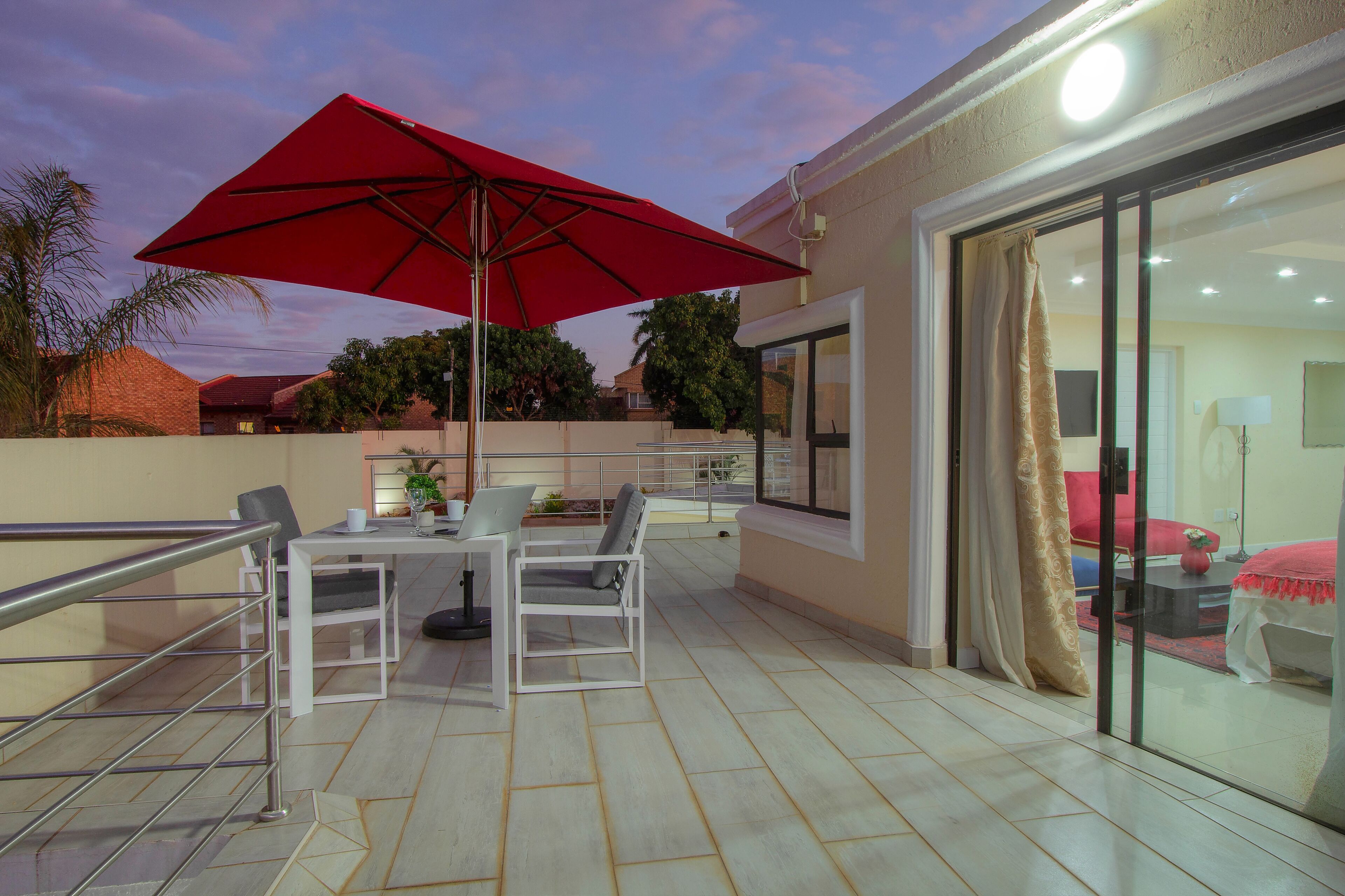 Presidentiële studio suite | Terras