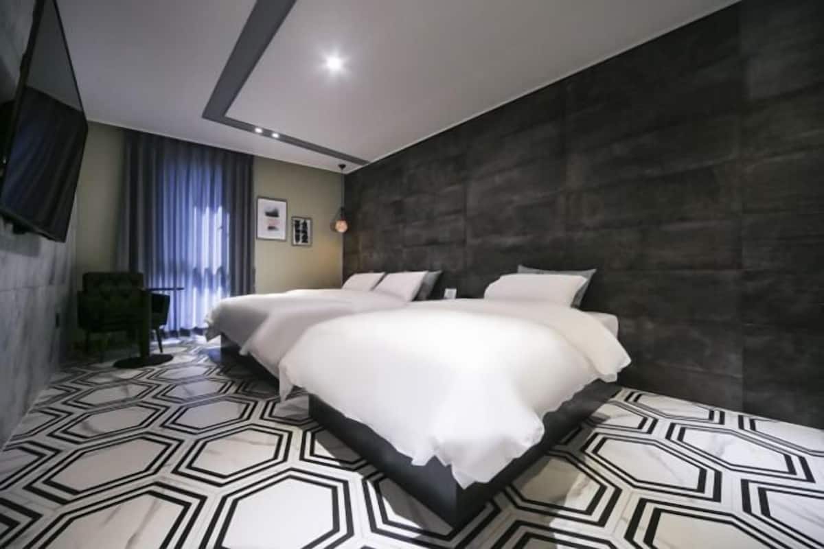 Deluxe Twin kamer | Verduisterende gordijnen, gratis wifi