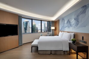 ห้องเอ็กเซกคิวทีฟ | มินิบาร์, ผ้าม่านกันแสง, ห้องเก็บเสียง, Wi-Fi ฟรี
