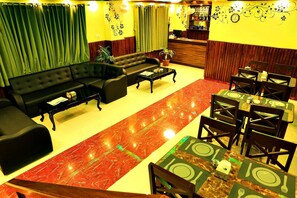 Sala de estar en el lobby