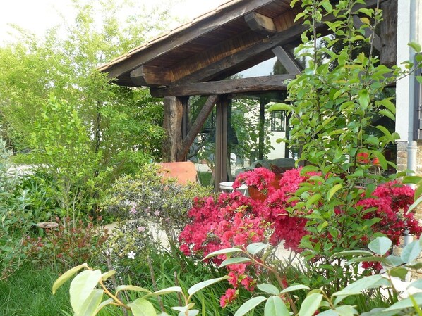 Overnattingsstedets uteomr�åder