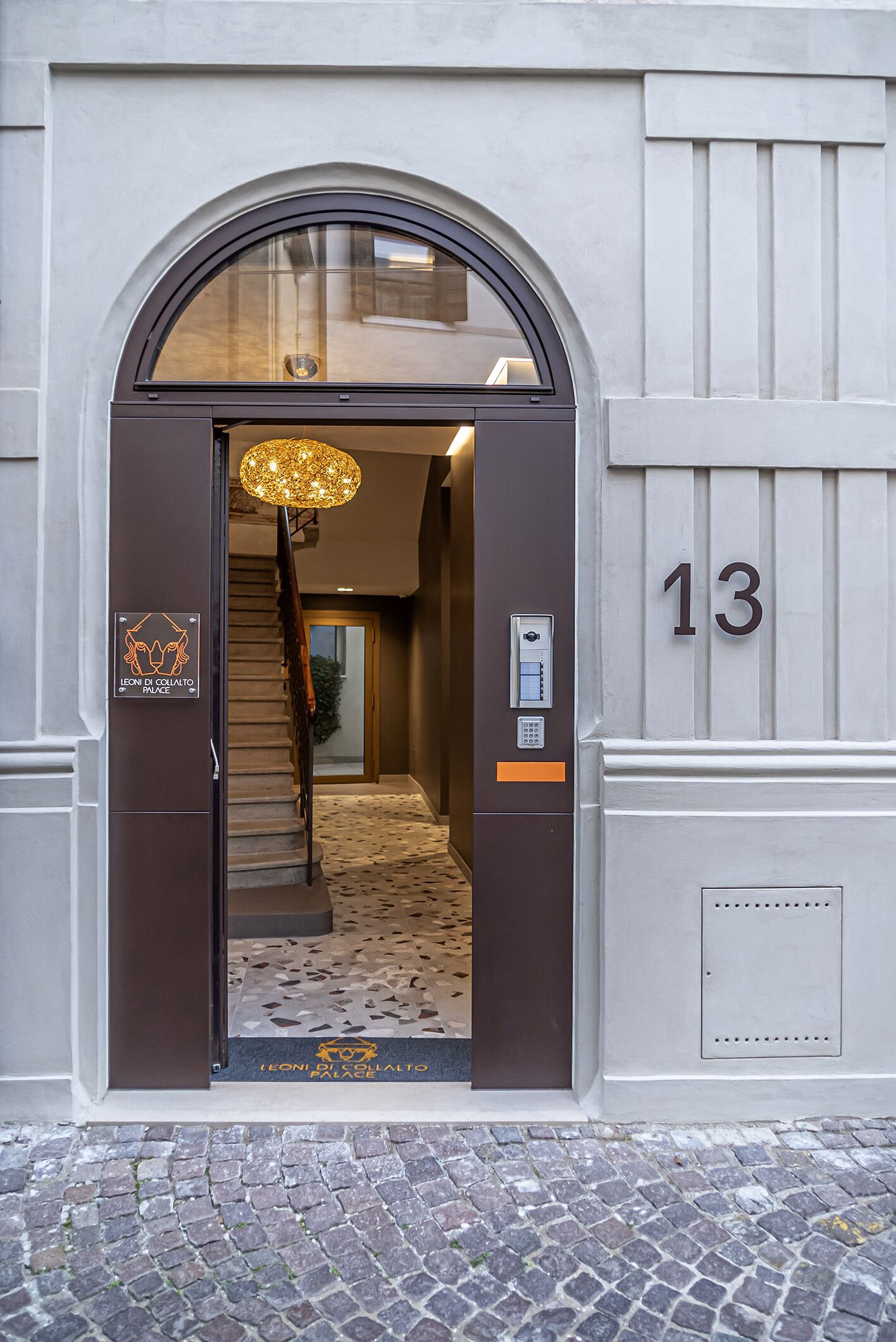 Ingresso della struttura