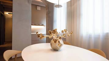 Exclusive Apartment (Bomben) | Private kitchen | Fridge, electric kettle