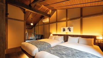 传统独立别墅, 2 间卧室, 无烟房, 厨房 (YUZEN) | 2 多间卧室、客房内保险箱、特色装修、特色家居