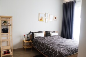 Apartamento | 2 dormitorios, tabla de planchar con plancha, wifi gratis y ropa de cama