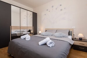 2 Schlafzimmer, kostenloses WLAN, Bettwäsche
