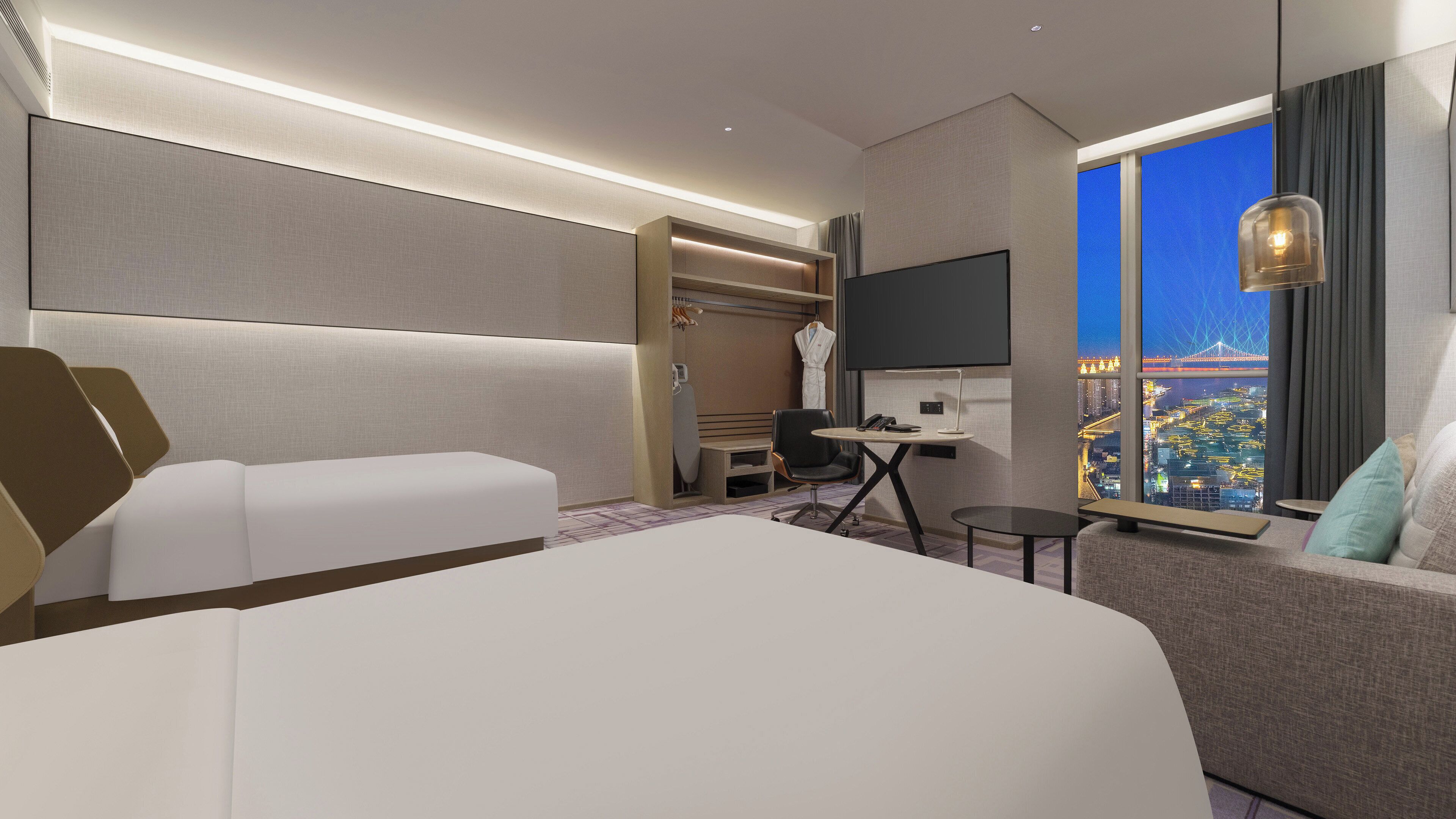 Minibar, in-room safe, desk, soundproofing