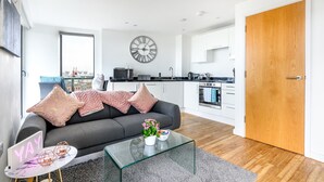 Apartment | Living area - Yorksha Luxury Apartments (Leeds)