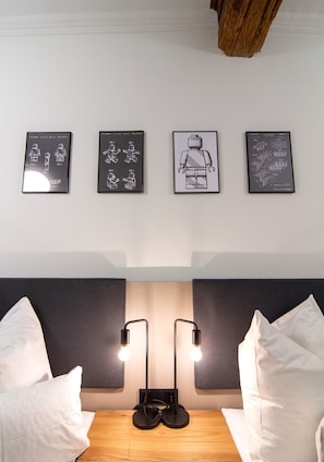 Quarto duplo clássico | Frigobar, individualmente decorados, individualmente mobiliados