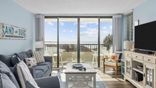 TV - Oceanfront w/ Elevator, Indoor Pool/Hot tub (North Myrtle Beach)
