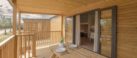 Chalet rustique Supérieur | Terrasse/patio