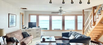 Lake Front Cabin with Amazing Sunsets- Easy Access to the Inland Sea 