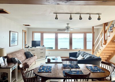 Lake Front Cabin with Amazing Sunsets- Easy Access to the Inland Sea 