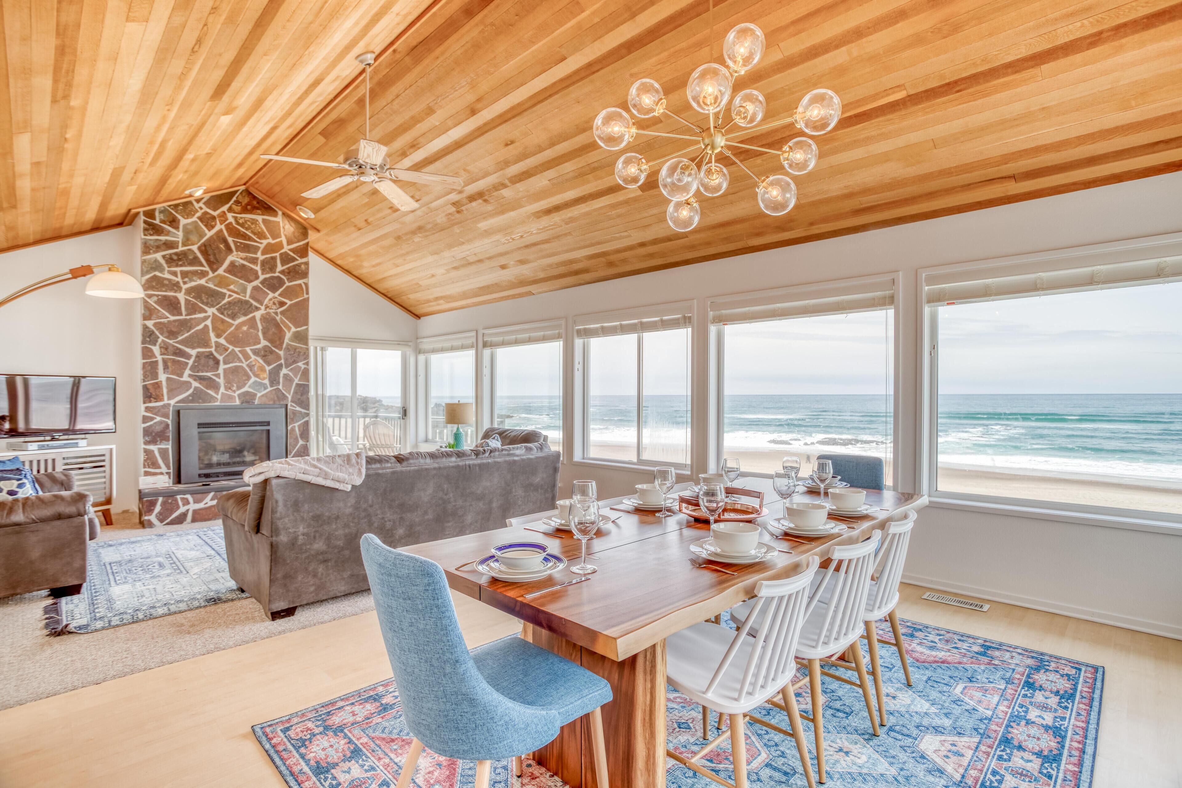 House, Multiple Beds (Salt Air) | Private kitchen