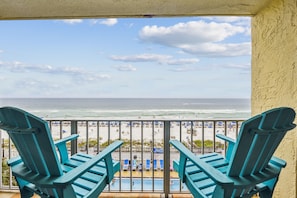 Condo, 2 Bedrooms, Balcony, Ocean View (514) | Balcony - Regency Towers by Book That Condo (Panama City Beach)